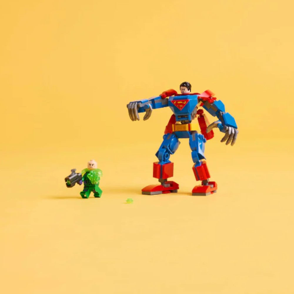 Bloques LEGO® Armadura Robótica de Superman™ vs. Lex Luthor™