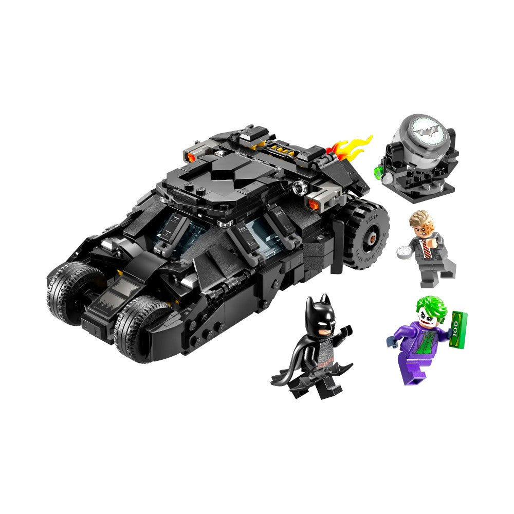 Bloques LEGO Tumbler de Batman vs. Two-Face y The Joker