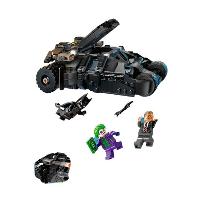 Bloques LEGO Tumbler de Batman vs. Two-Face y The Joker