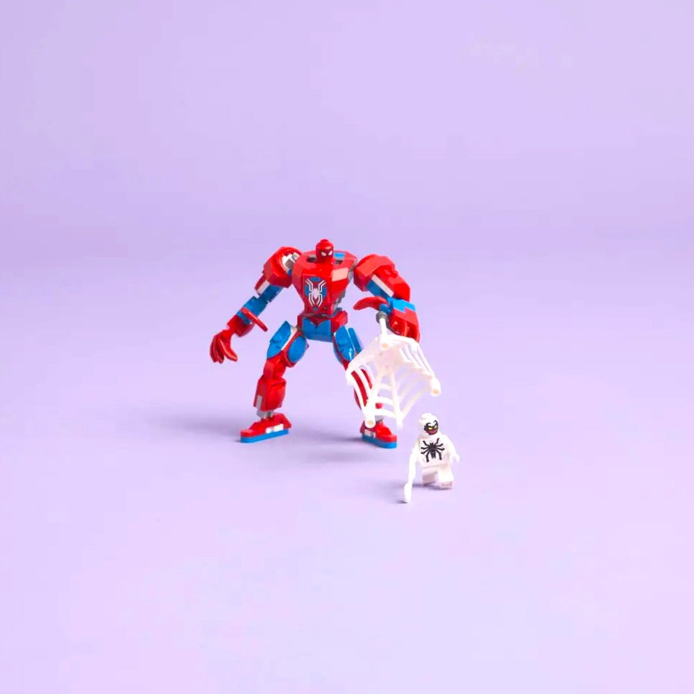 Bloques LEGO Mech de Spider-Man Vs Anti-Venom
