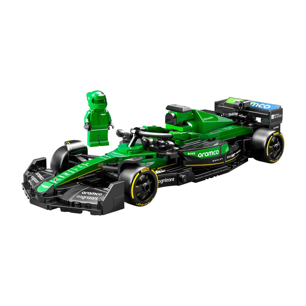 Bloques LEGO Auto de Carreras Aston Martin Aramco F1® AMR24