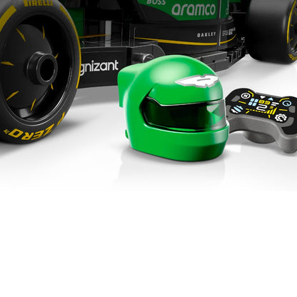 Bloques LEGO Auto de Carreras Aston Martin Aramco F1® AMR24