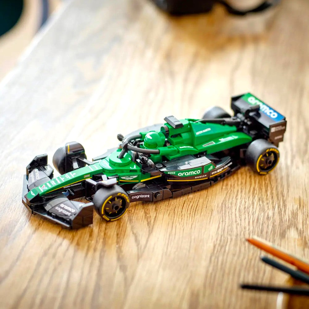 Bloques LEGO Auto de Carreras Aston Martin Aramco F1® AMR24
