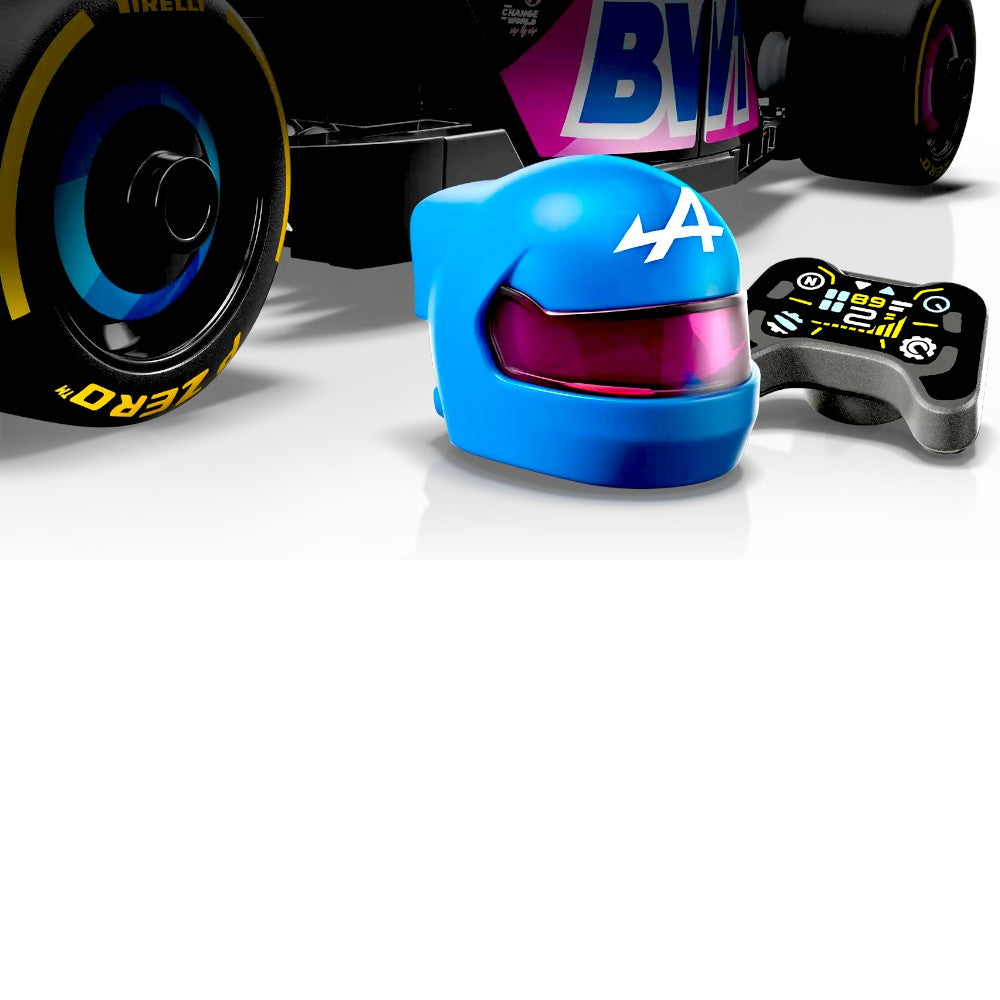Bloques LEGO Auto de Carreras BWT Alpine F1 Team A524