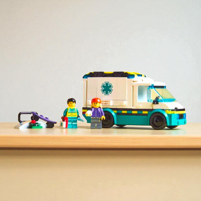 Bloques LEGO Ambulancia De Emergencia