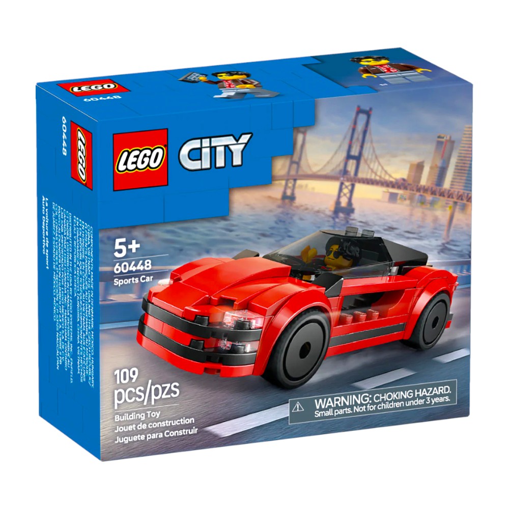 Bloques LEGO Auto Deportivo Rojo
