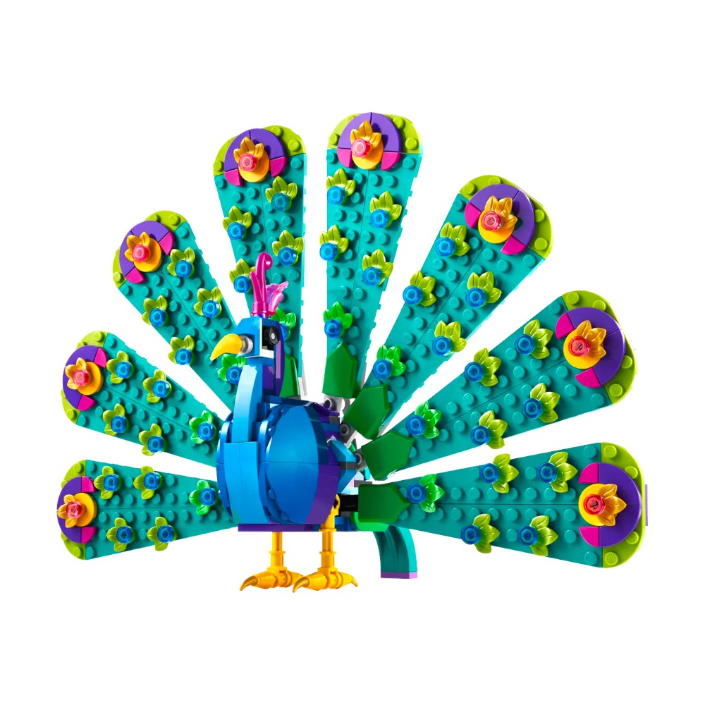 Bloques LEGO Creator Pavo Real Exótico