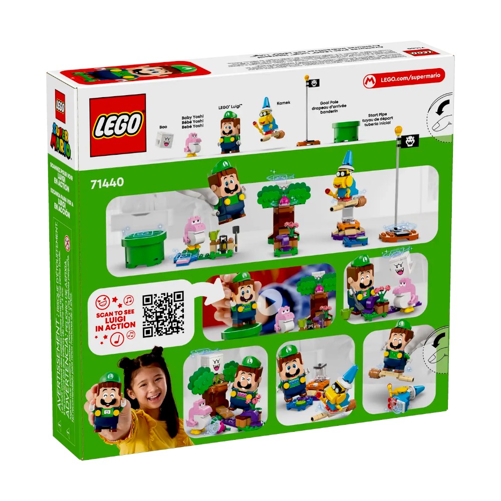 Bloques LEGO Super Mario Aventuras Interactivas Con Luigi