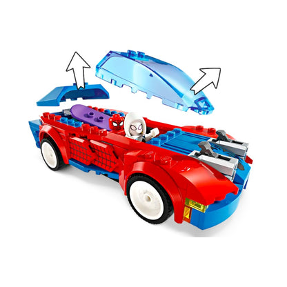 Bloques LEGO Coche de Carreras de Spider-Man y Duende Verde