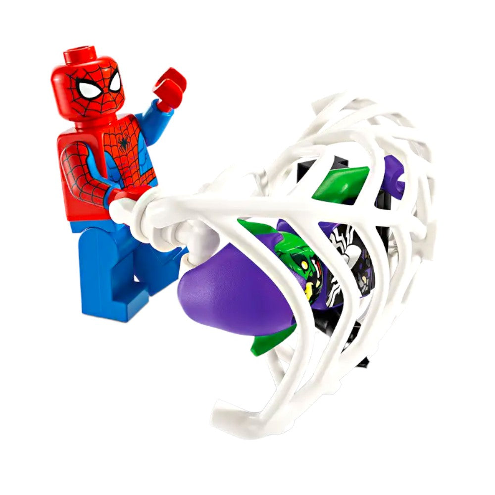 Bloques LEGO Coche de Carreras de Spider-Man y Duende Verde