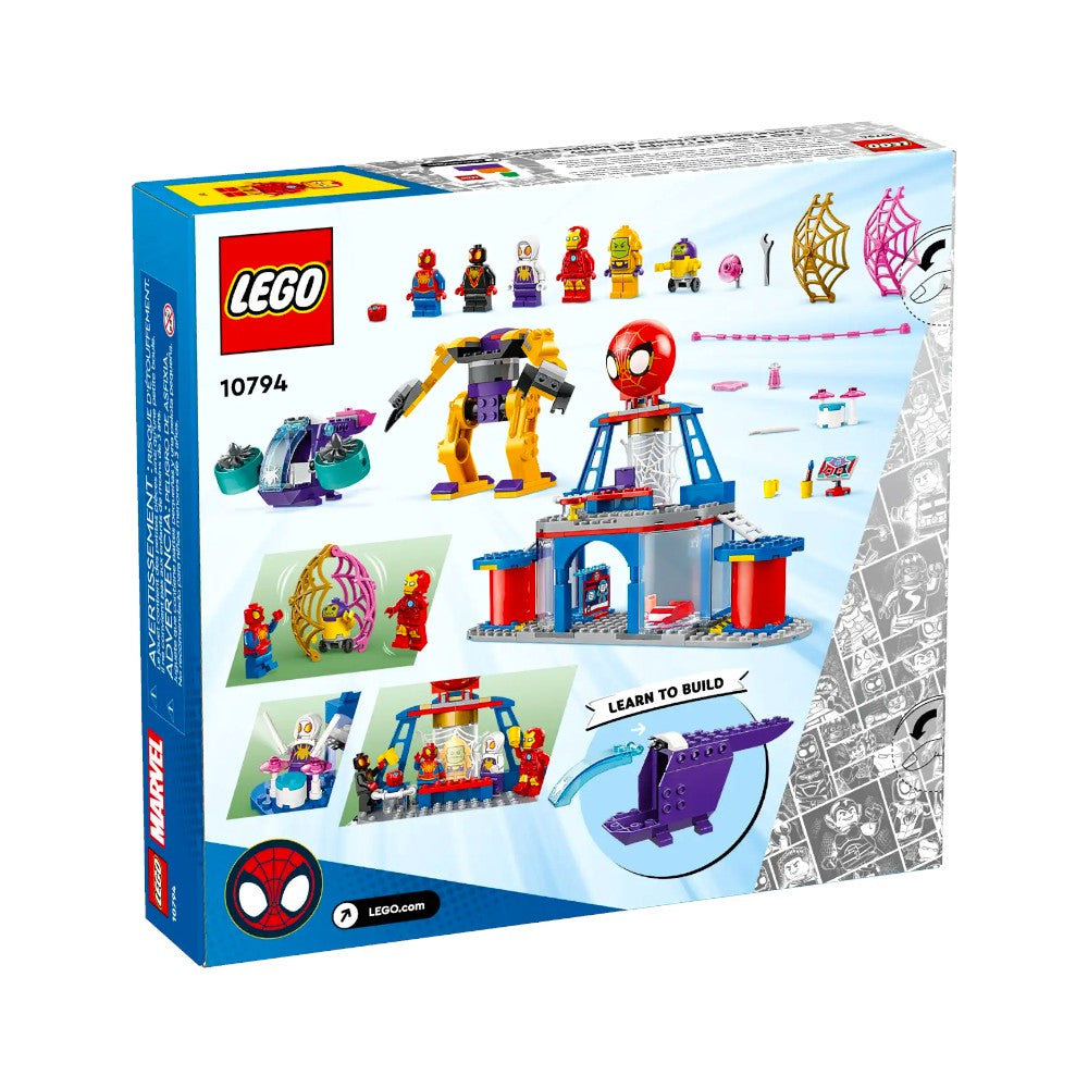 Bloques LEGO Cuartel General Arácnido del Equipo Spidey