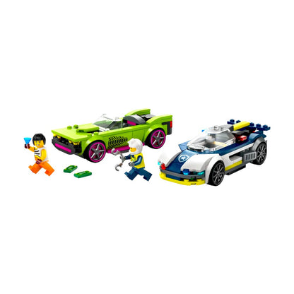 Bloques LEGO City Auto de Policía y Auto Deportivo