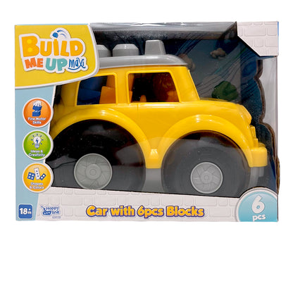 Auto con 6 Bloques / Surtidos