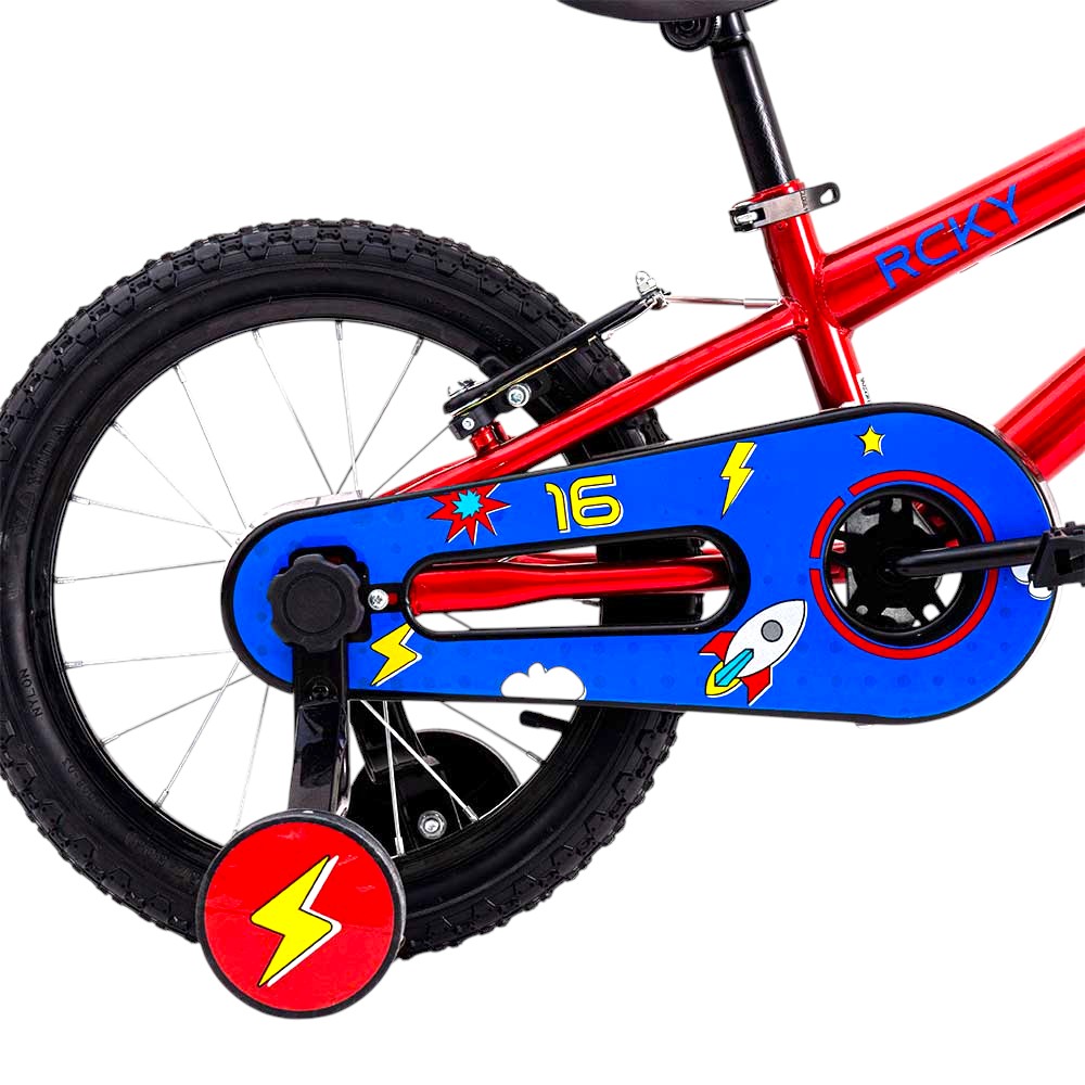 Bicicleta Rali 16" / BMX Rcky / Rojo