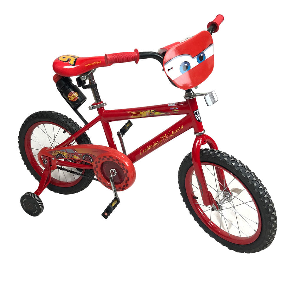 Bicicleta Cars 16" Para Niño
