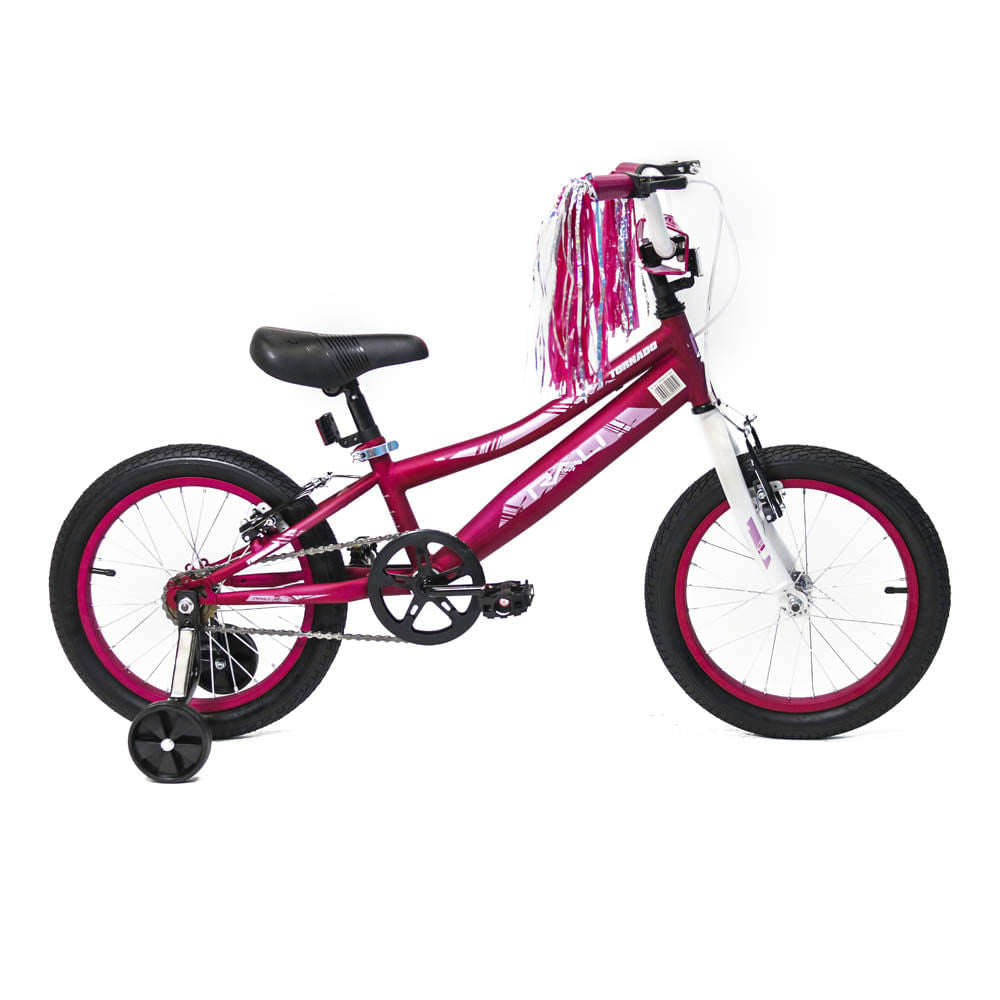 Bicicleta MTB Rali Para Niña Tornado 16"