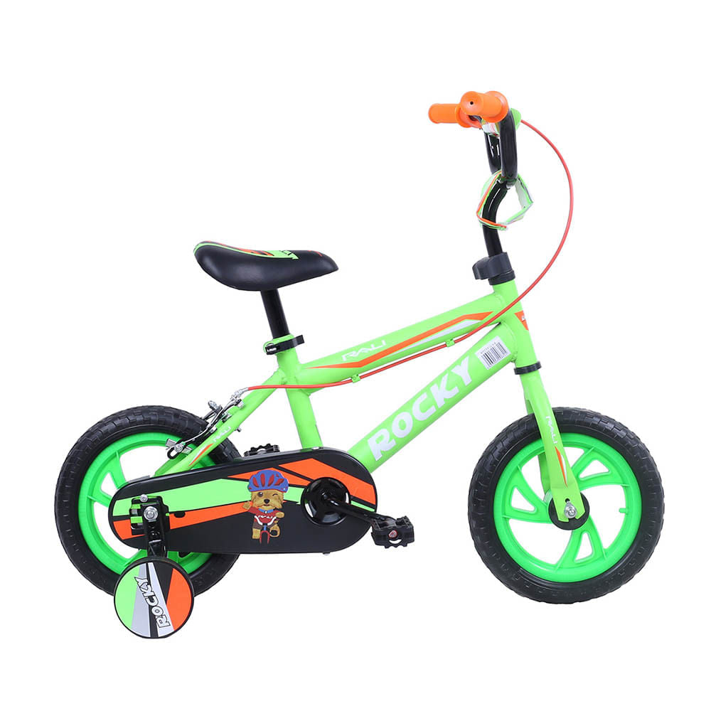 Bicicleta BMX Rali Para Niño Rocky 12"