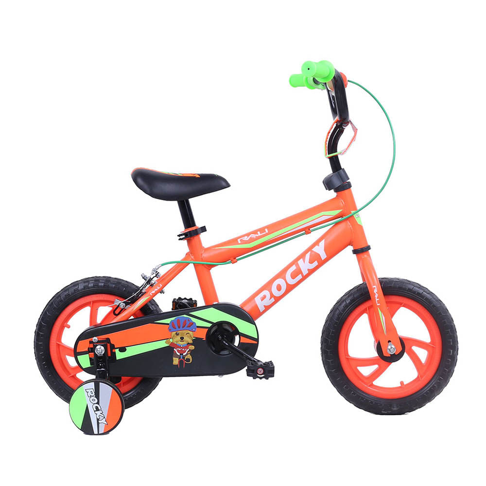 Bicicleta BMX Rali Para Niño Rocky 12"