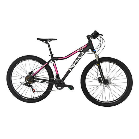 Bicicleta Montañera Rali Rio Mujer Negro ConRosa 27.5"