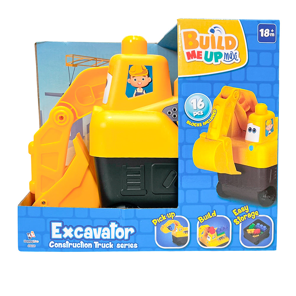 Camión Excavador con Bloques