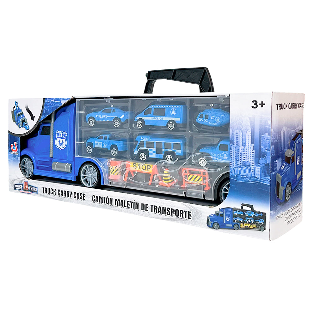 Camión Remolque Policía con Accesorios