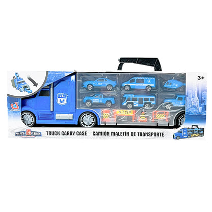 Camión Remolque Policía con Accesorios