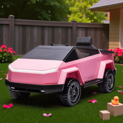 Carro Recargable Overseas Cyber Truck / Rosado / Con Control Remoto