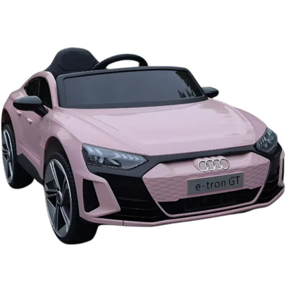 Carro Recargable Audi R/C Rosado 12V