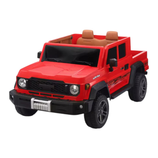 Carro Recargable Diseño Pickup W/RC Rojo 12V