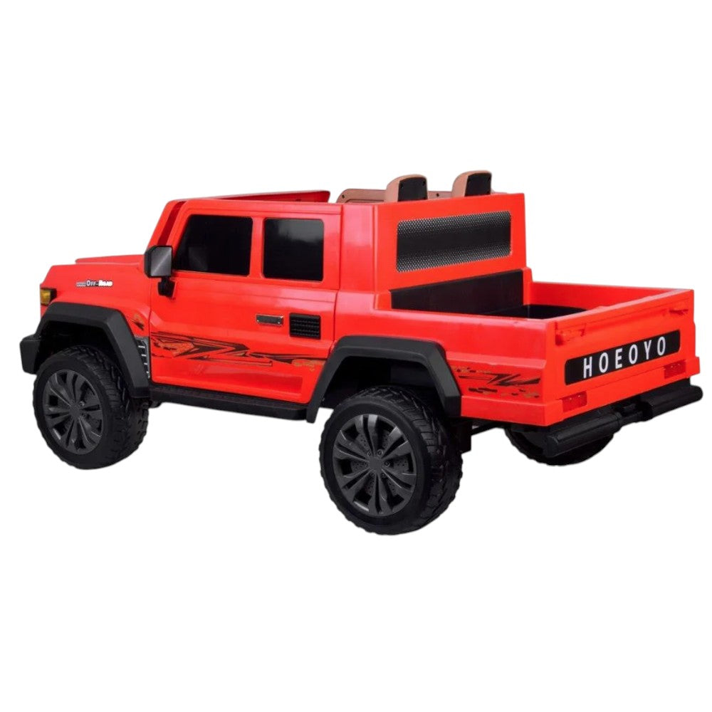 Carro Recargable Diseño Pickup W/RC Rojo 12V