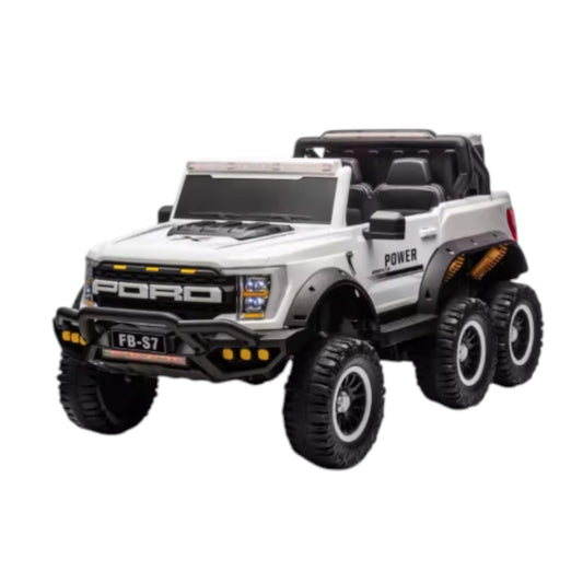 Carro Recargable W/RC Blanco 12V