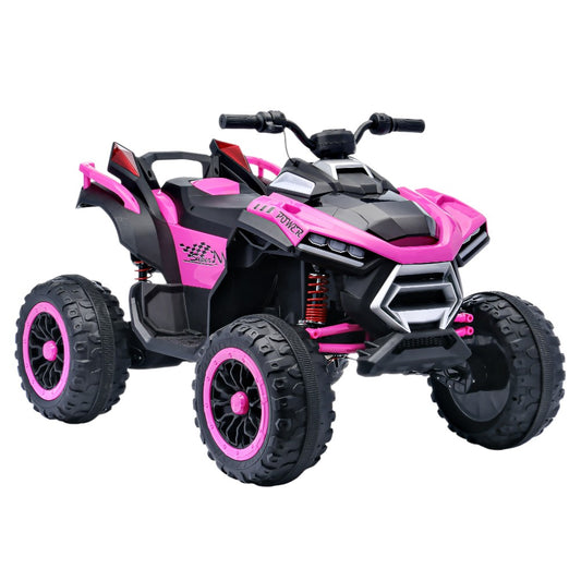 Cuatrimoto Playa Recargable Rosa 12V
