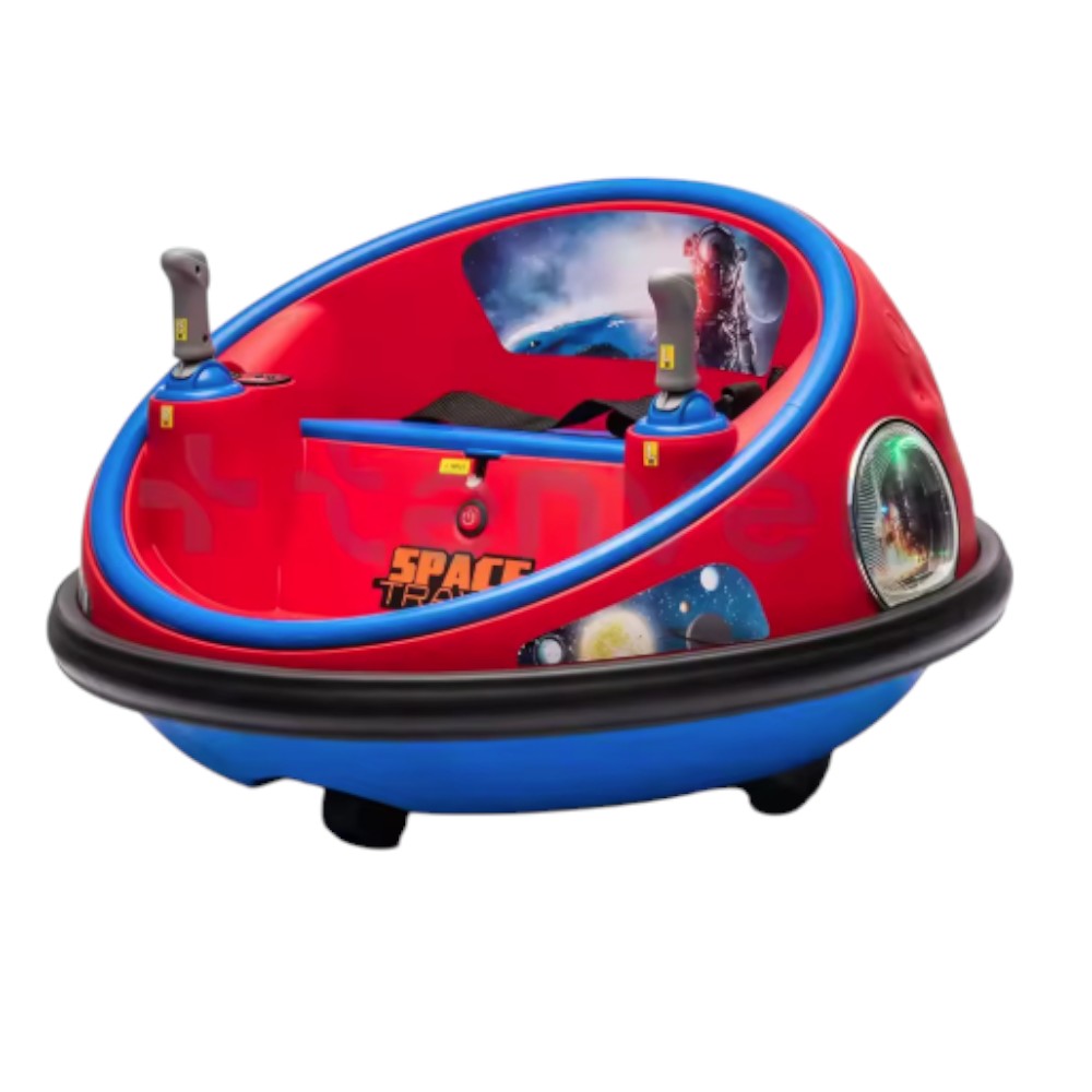 Carro De Choques Space Travel Recargable Rojo 6V