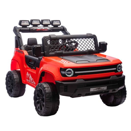 Carro Recargable Mountain W/RC Rojo 12V