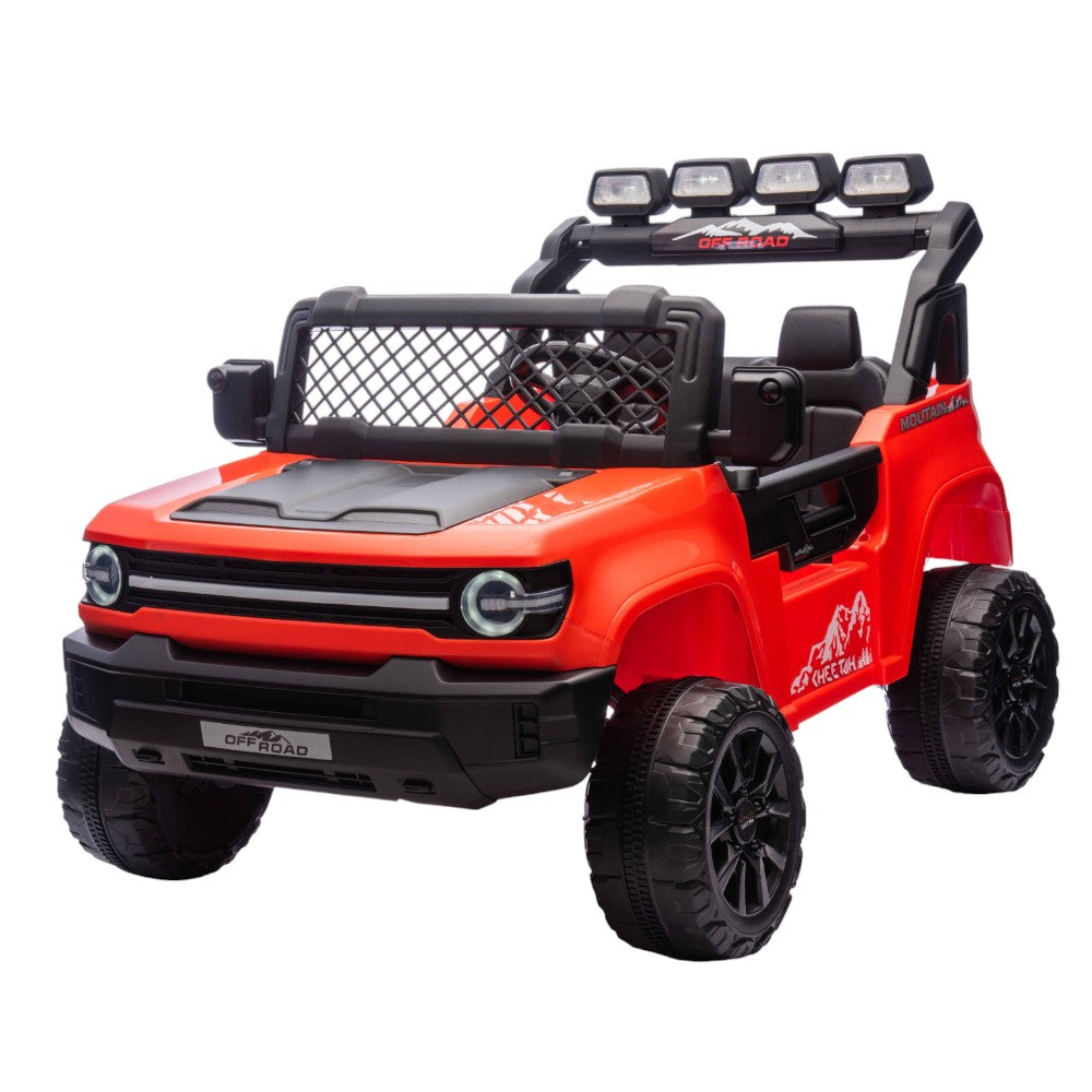 Carro Recargable Mountain W/RC Rojo 12V