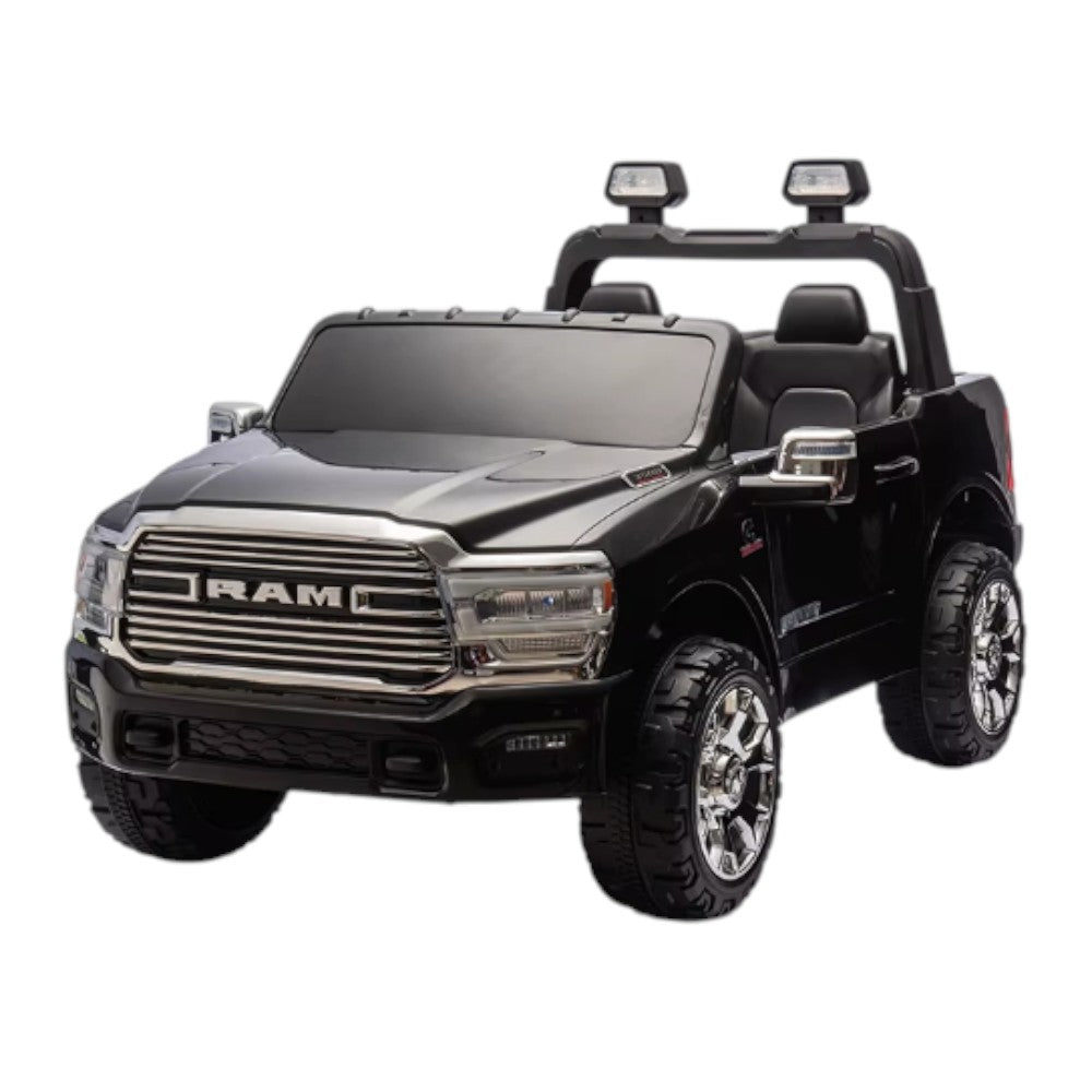 Carro Recargable W/RC Ram Negro 24V