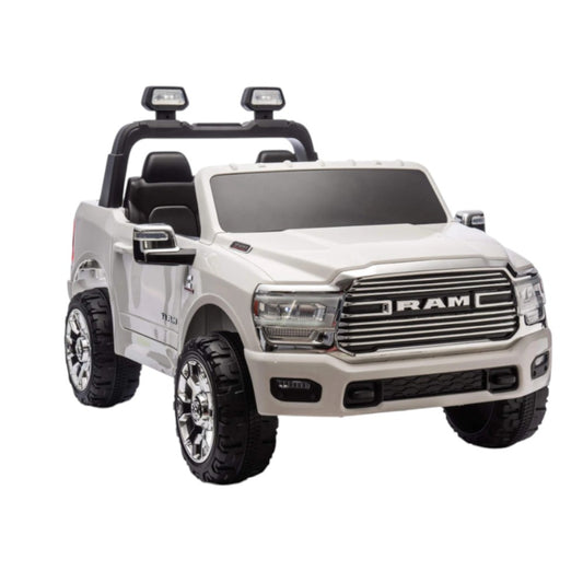 Carro Recargable W/RC Ram Blanco 24V