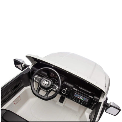 Carro Recargable W/RC Ram Blanco 24V