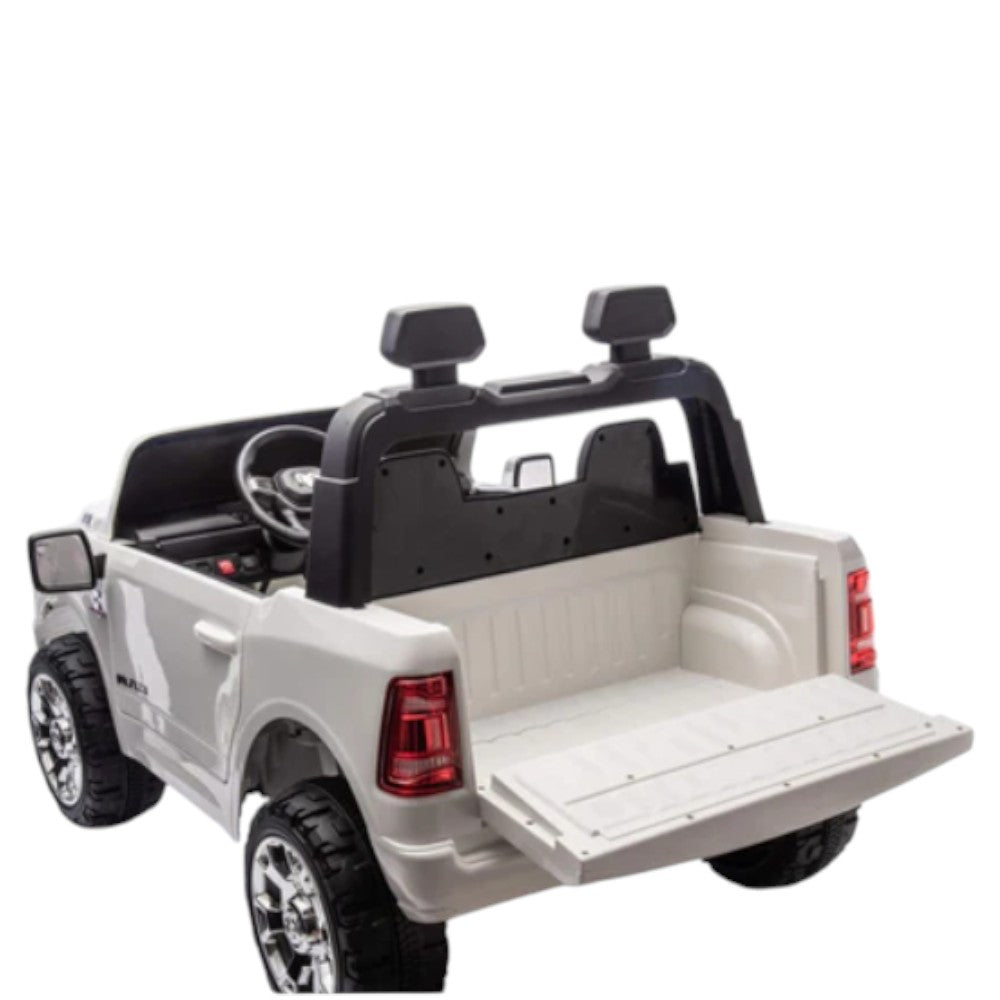 Carro Recargable W/RC Ram Blanco 24V