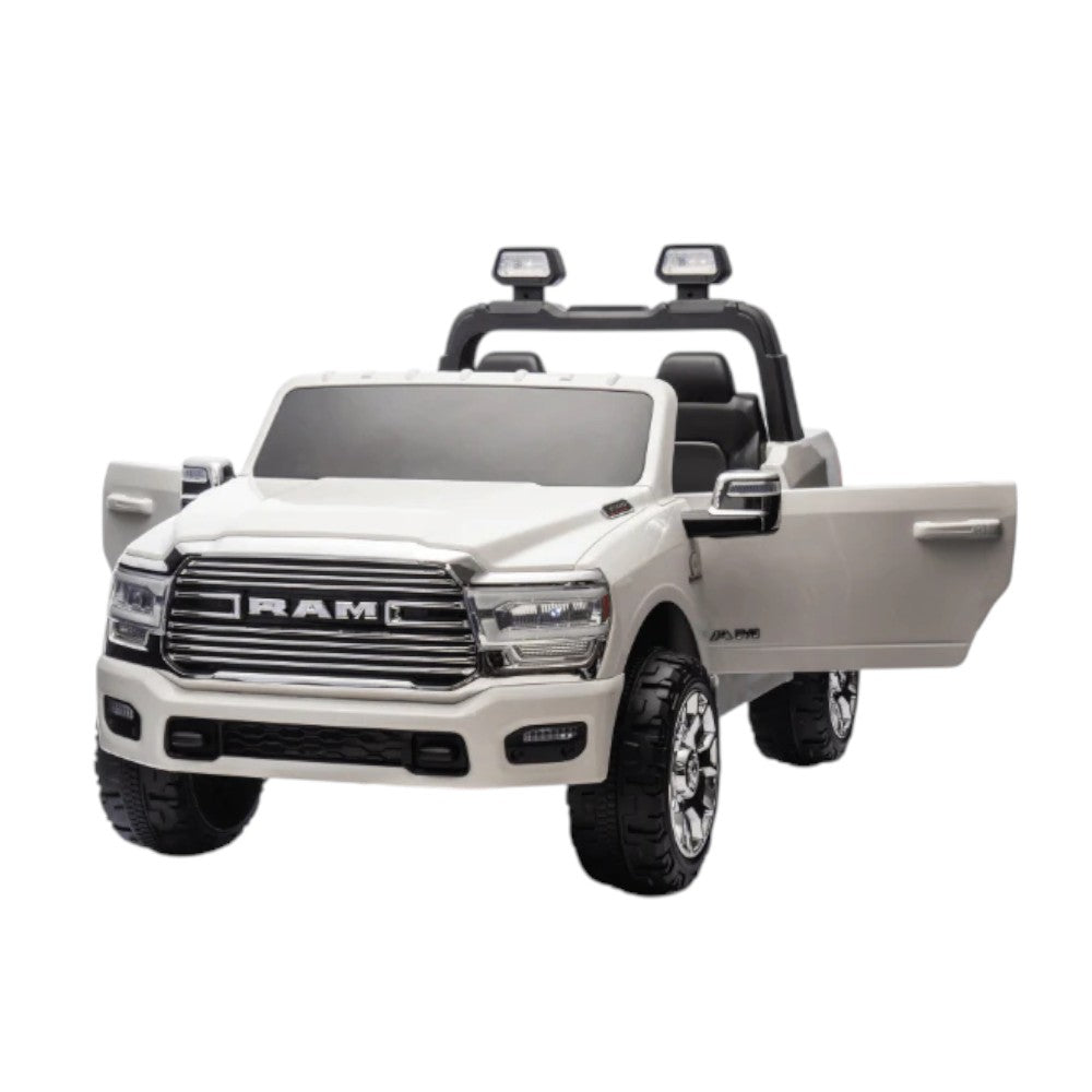 Carro Recargable W/RC Ram Blanco 24V