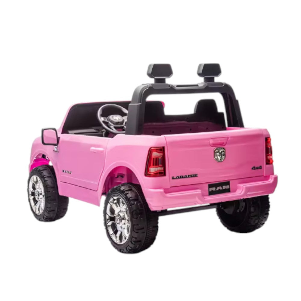 Carro Recargable W/RC Ram Rosado 24V