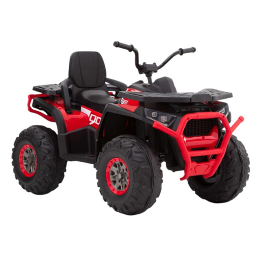 Cuatrimoto Recargable R/C Rojo/Negro 12V