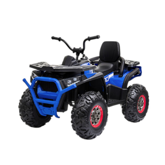 Cuatrimoto Recargable R/C Azul/Negro 12V