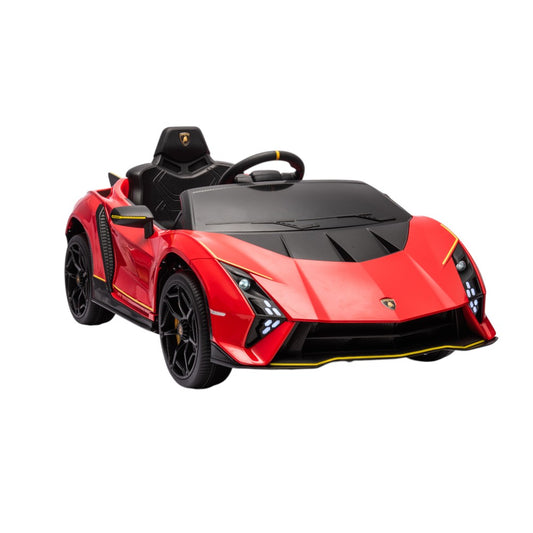 Carro Recargable Lamborghini W/RC Rojo 12V