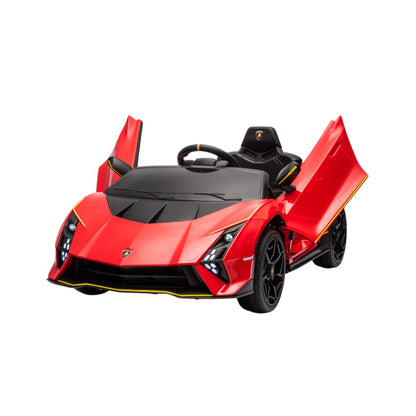 Carro Recargable Lamborghini W/RC Rojo 12V