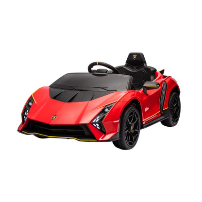 Carro Recargable Lamborghini W/RC Rojo 12V