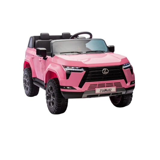 Carro Recargable Lexus GX55 W/RC Rosa 12V