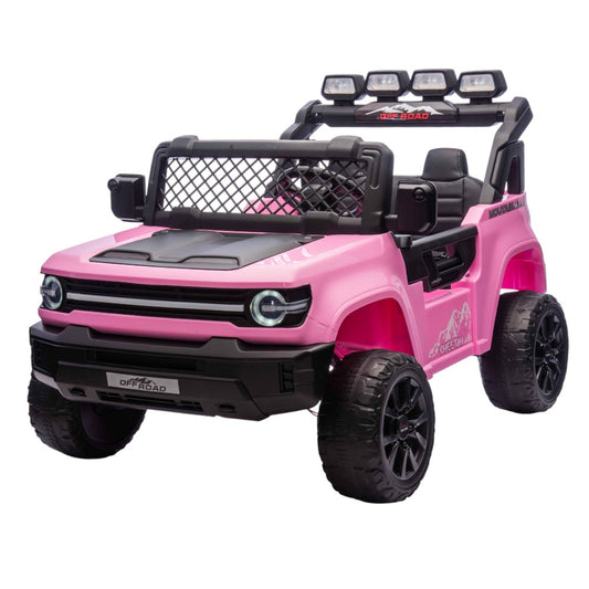 Carro Recargable Mountain W/RC Rosa 12V