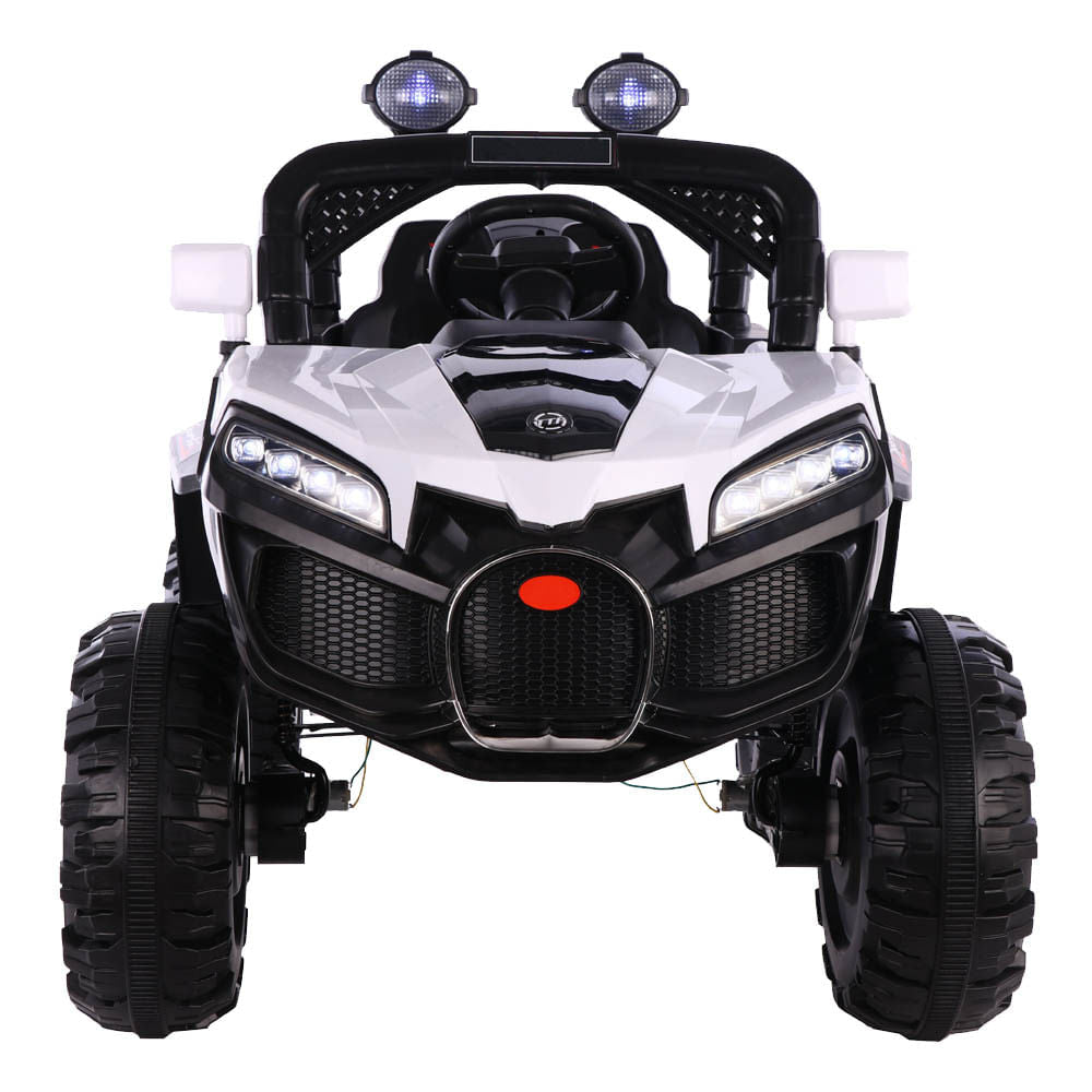 Carro Jeep Recargable de 35 Watts 12 Voltios Blanco