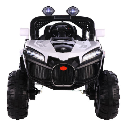 Carro Jeep Recargable de 35 Watts 12 Voltios Blanco